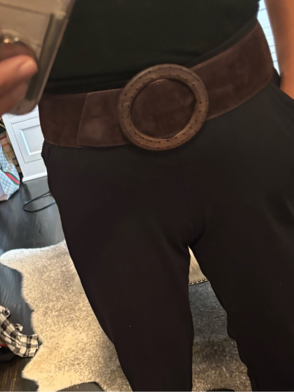 Vintage Suede Authentic Miu Miu Belt